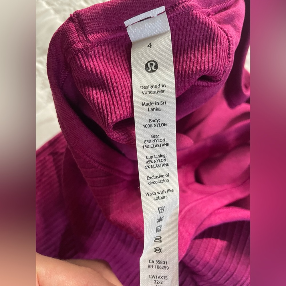 LuluLemon Racerback Tank - Picture 4 of 4